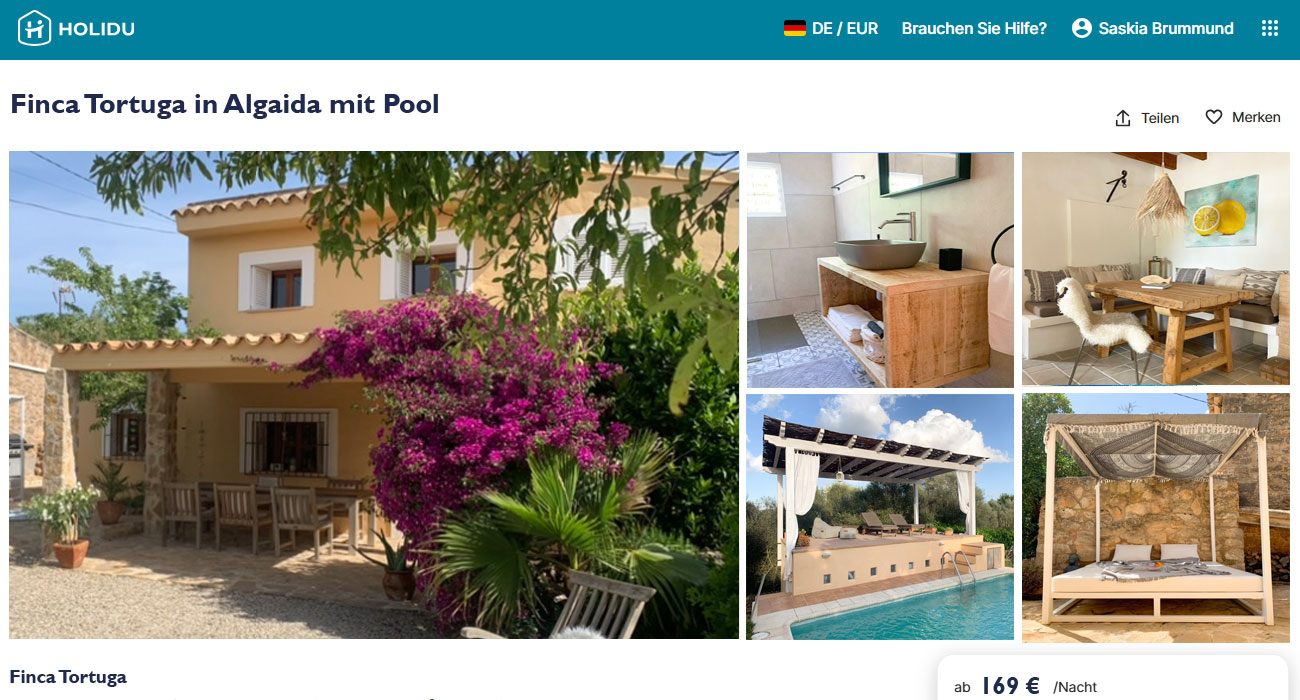 Finca Tortuga in Algaida