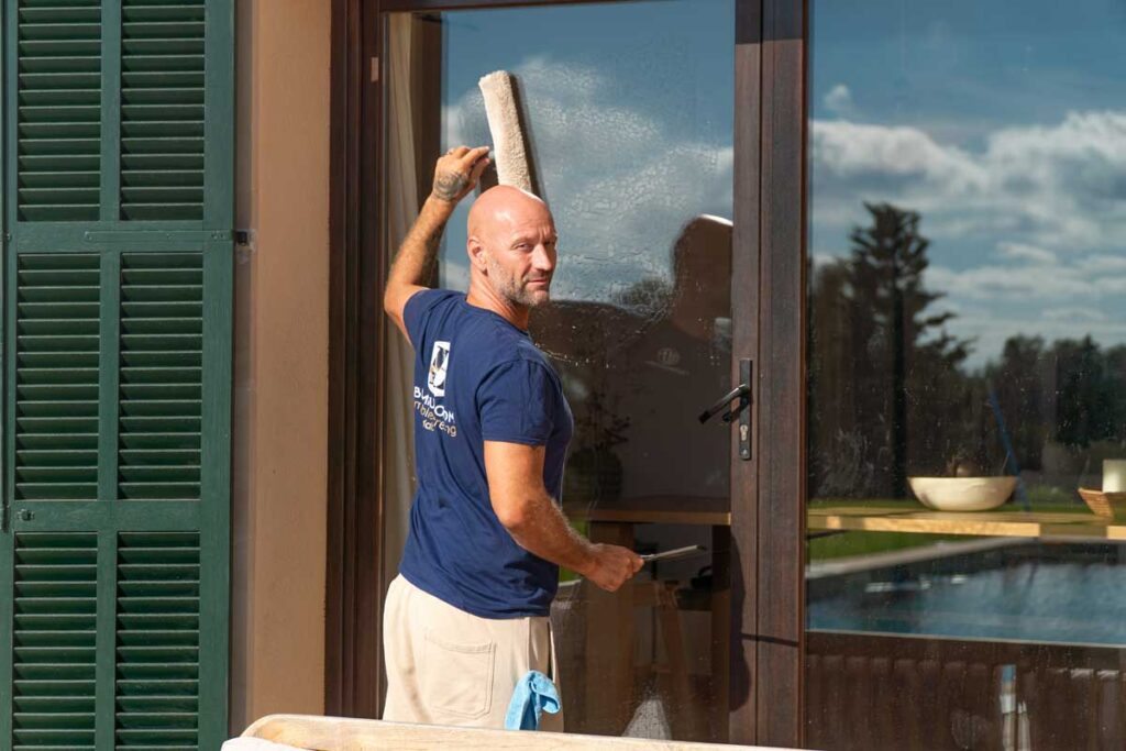 Deutschsprachige Fenster Reinigung auf Mallorca