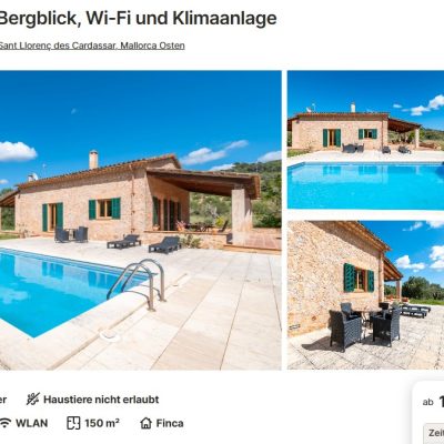 Finca Can Mandai in Sant Llorenc des Cardassar